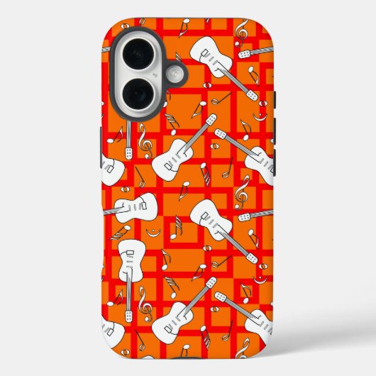 ギターラインミュージックノート Case-Mate iPhoneケース (裏面)