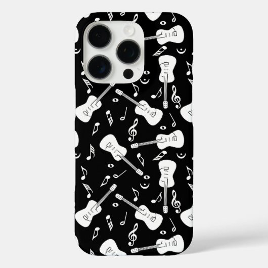 ギターラインミュージックノート Case-Mate iPhoneケース (裏面)