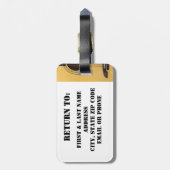 ギターラゲージタグ ラゲッジタグ (裏面縦)