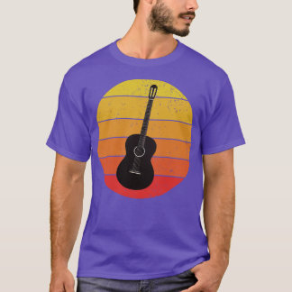 ギターラバーギフトヴィンテージティーシャツミュージシャンギフト Tシャツ