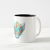 ギターラブ ツートーンマグカップ (正面右)