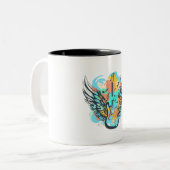 ギターラブ ツートーンマグカップ (正面左)