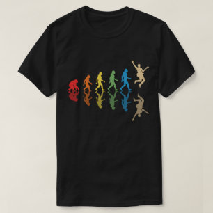 ギターリストの進化 ギタリスト ギフト ミュージシャン Tシャツ
