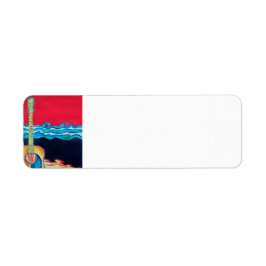 ギターリターンラベル ラベル