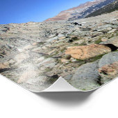 ギターレイクとホイットニー山 – John Muir Trail フォトプリント (角)