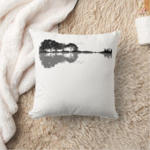 ギターレイクシャドウラブギター贈り物音楽好き クッション (ブランケット)