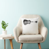 ギターレイクシャドウラブギター贈り物音楽好き クッション (椅子)