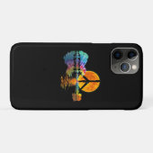 ギターレイクシャドーピースラブギターヒッピー Case-Mate iPhoneケース (裏面(横))