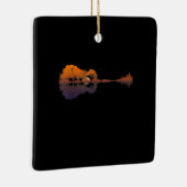 ギターレイクシャドーラブギターギフトミュージック愛好家 セラミックオーナメント (右)