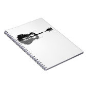 ギターレイクシャドーラブギターギフトミュージック愛好家 ノートブック (右側)