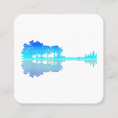 ギターレイクシャドーラブギターミュージシャン スクエア名刺 (正面)