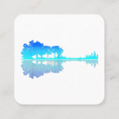 ギターレイクシャドーラブギターミュージシャン スクエア名刺 (裏面)