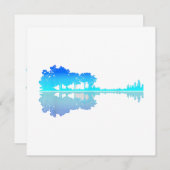 ギターレイクシャドーラブギターミュージシャン 招待状 (正面/裏面)