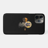 ギターレイクハロウィーン怖い英語ブルドッグ Case-Mate iPhoneケース (裏面(横))