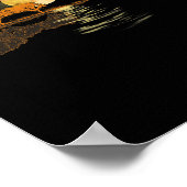 ギターレイクリフレクションズラブミュージシャン ポスター (角)