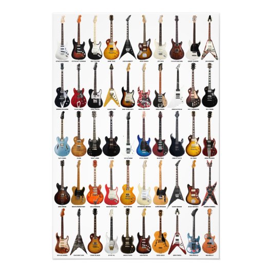 ギターレジェンズ フォトプリント            (正面)