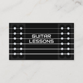 ギターレッスン先生ミュージックギタリストインストラクター 名刺