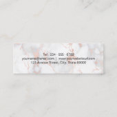 ギターレッスン大理石デコーミニ名刺 スキニー名刺 (裏面)