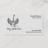 ギターレッスン/インストラクター 名刺 (正面)