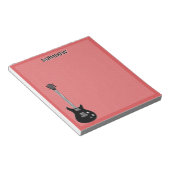 ギターロックスター ノートパッド (アングル)