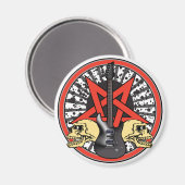 ギターロックスター マグネット (正面/裏面)