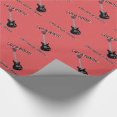 ギターロックスター ラッピングペーパー (角)