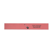 ギターロックスター ラップアラウンド宛名ラベル (単一)