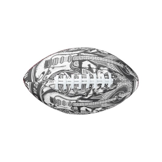 ギターロックデザイン アメリカンフットボール (正面)