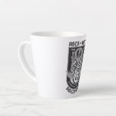 ギターロックデザイン カフェラテマグ (左アングル)