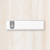 ギターロックデザイン サインプレート (正面)