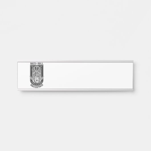 ギターロックデザイン サインプレート (正面)