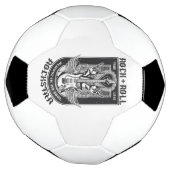 ギターロックデザイン サッカーボール (回転)