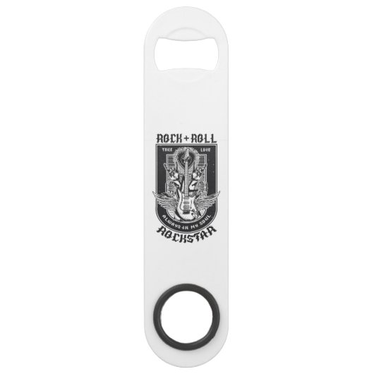 ギターロックデザイン スピード栓抜き (正面)