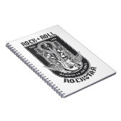 ギターロックデザイン ノートブック (右側)