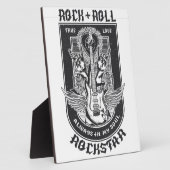 ギターロックデザイン フォトプラーク (側面)