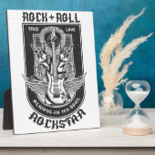 ギターロックデザイン フォトプラーク (側面)