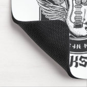 ギターロックデザイン マウスパッド (コーナー)