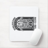 ギターロックデザイン マウスパッド (マウス)