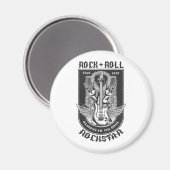 ギターロックデザイン マグネット (正面/裏面)