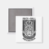 ギターロックデザイン マグネット (正面/裏面)