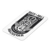 ギターロックデザイン マグネット (左側)