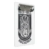 ギターロックデザイン ミニクリップボード (アングル)