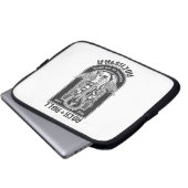 ギターロックデザイン ラップトップスリーブ (正面下部)