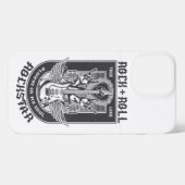 ギターロックデザイン iPhoneケース (裏面横)