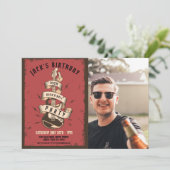 ギターロックバースデーパーティーミュージックフェスティバル 招待状 (スタンド正面)