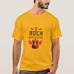 ギターロックフェスティバルメンズTシャツ Tシャツ