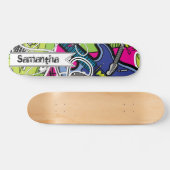 ギターロックミュージックスターオールドスクールスケートボード スケートボード (横)