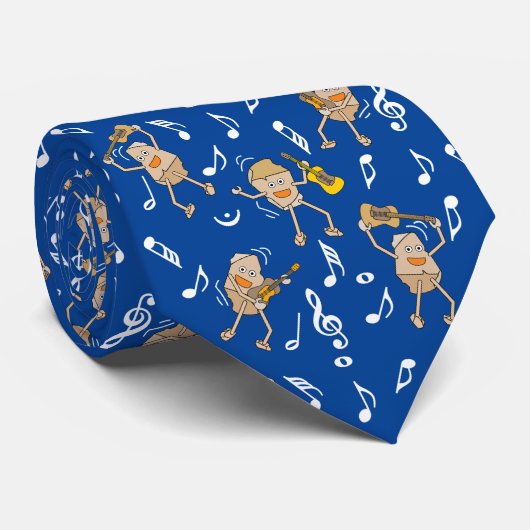 ギターロック ネクタイ (ロール)