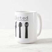 ギター中毒 コーヒーマグカップ (正面右)