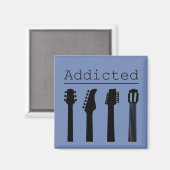 ギター中毒 マグネット (正面/裏面)